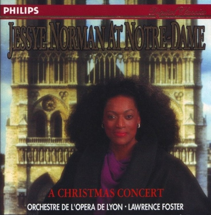 SALE--CD JESSYE NORMAN-Notre-Dame Christmas Conc., Verzenden