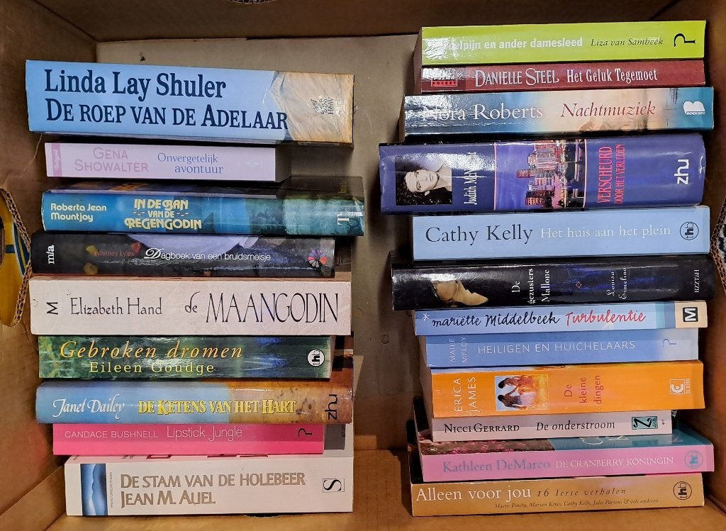 Pakket met meer dan 50 romans, Ophalen, Gelezen