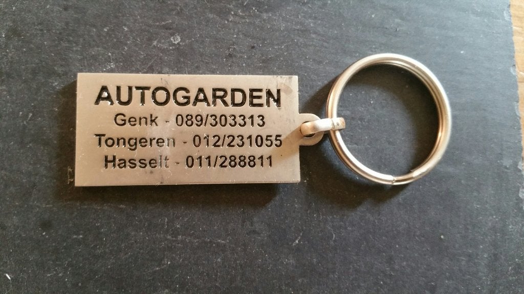Citroen autosleutelhanger, Enlèvement