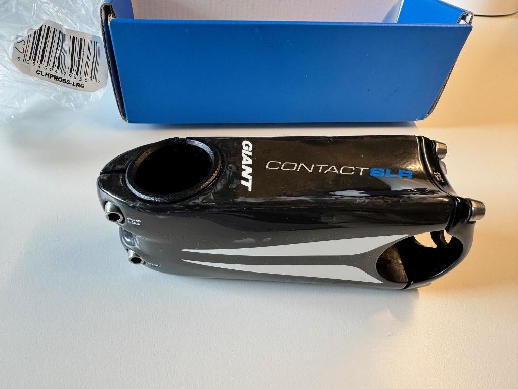 Giant Contact SLR OD2 Carbon stuurpen 90 mm - 8°, Stuur, Zo goed als nieuw, Racefiets, Carbon