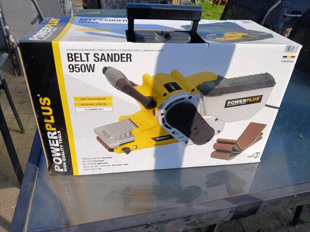 Band/ schuurmachine, Doe-het-zelf en Bouw, Gereedschap | Schuurmachines, Ophalen