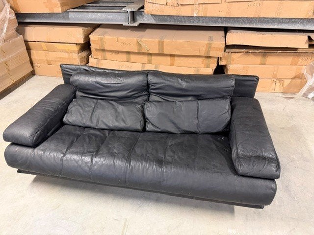 Rolf Benz sofa 3zit + 2zit, Huis en Inrichting, Zetels | Zetels, Ophalen, Gebruikt, Leer, Rechte bank