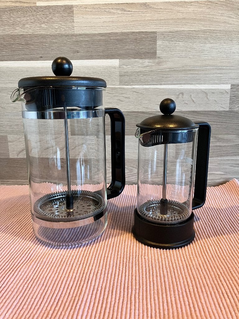 Cafetière BODUM 1L 8 tasses + 0,35L 3 tasses comme neuve, Electroménager, Cafetières, Enlèvement ou Envoi, Comme neuf, Cafetière