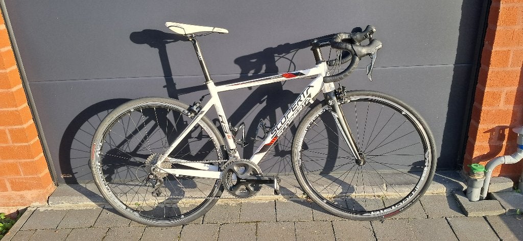 Racefiets Scoperta SR 3.1 - Shimano 105 - Maat M, Fietsen en Brommers, 28 inch, Gebruikt, 10 tot 15 versnellingen, Velgrem