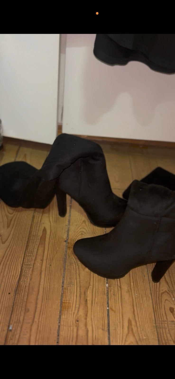 Anna Field ; Bottes noires, 37, Vêtements | Femmes, Comme neuf, Enlèvement, Bottes hautes, Noir