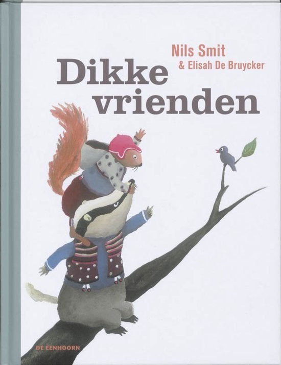 boek: dikke vrienden/Nils Smit & Elisah de Bruycker, Boeken, Ophalen of Verzenden, Zo goed als nieuw, Fictie algemeen