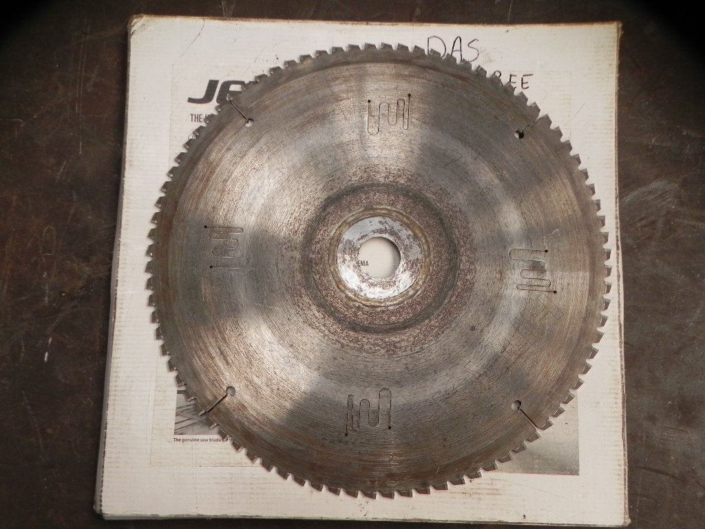 Zaagblad aluminium Ø 320 x 2.2 x 25.4, Ophalen, Zo goed als nieuw