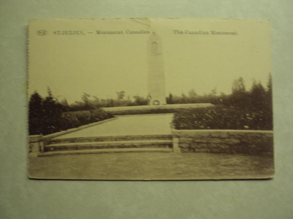 55601 - ST-JULIEN - MONUMENT CANADIEN - ZIE 2 FOTO'S, Envoi