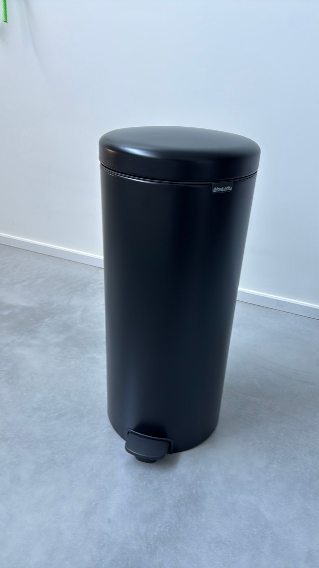 Vuilbak brabantia - Matt Black - 30 L, Ophalen, Gebruikt, Met pedaal, 20 tot 30 liter