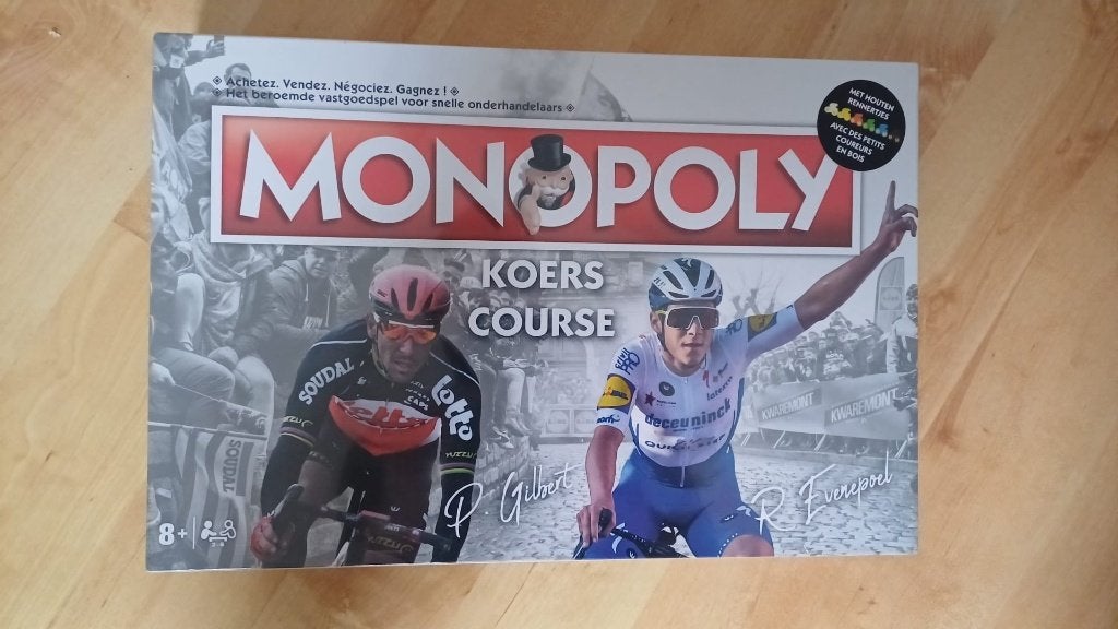 jeu de société seal Monopoly Racing Monopoly Cycling, 1 ou 2 joueurs, Enlèvement ou Envoi, Neuf, Monopoly
