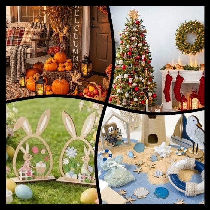 CHERCHE Décorations des 4 saisons ( Halloween Noël Pâques ), Contacts & Messages, Appels Sport, Hobby & Loisirs
