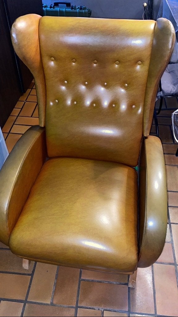 Fauteuil inclinable, Maison & Meubles, 75 à 100 cm, Comme neuf, Enlèvement, Cuir