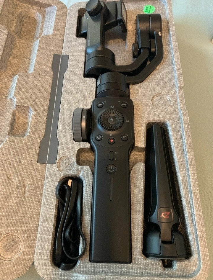 Stabilisateur smartphone Zhiyun Smooth 4 – État impeccable a, Enlèvement ou Envoi, Trépied, Zhiyun