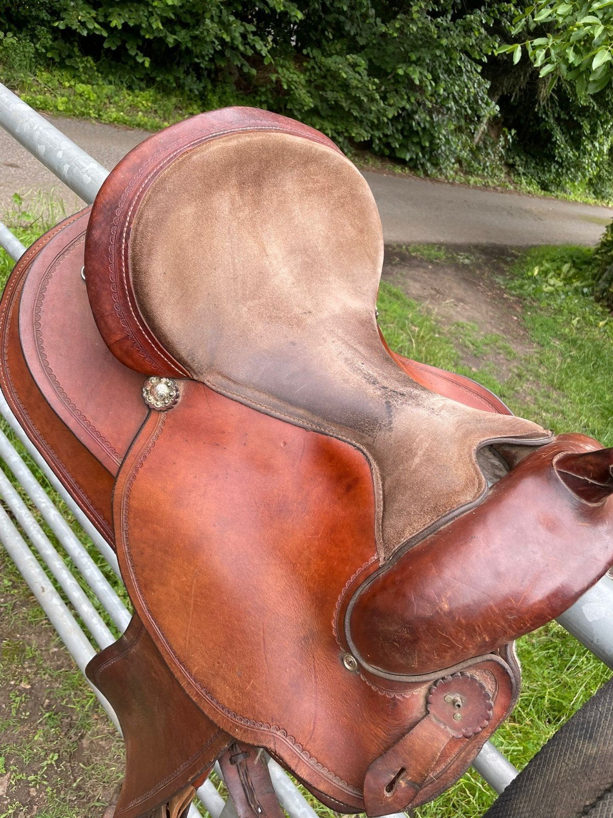 Montana Saddlery Westernzadel Semi Quarter, Dieren en Toebehoren, Paarden en Pony's | Zadels, Ophalen