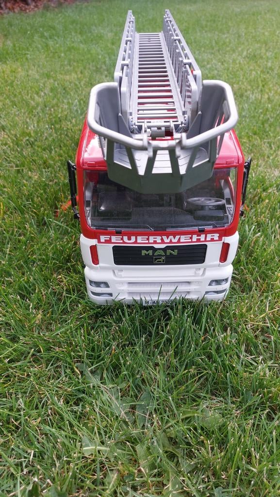 Bruder MAN Brandweerwagen, Ophalen
