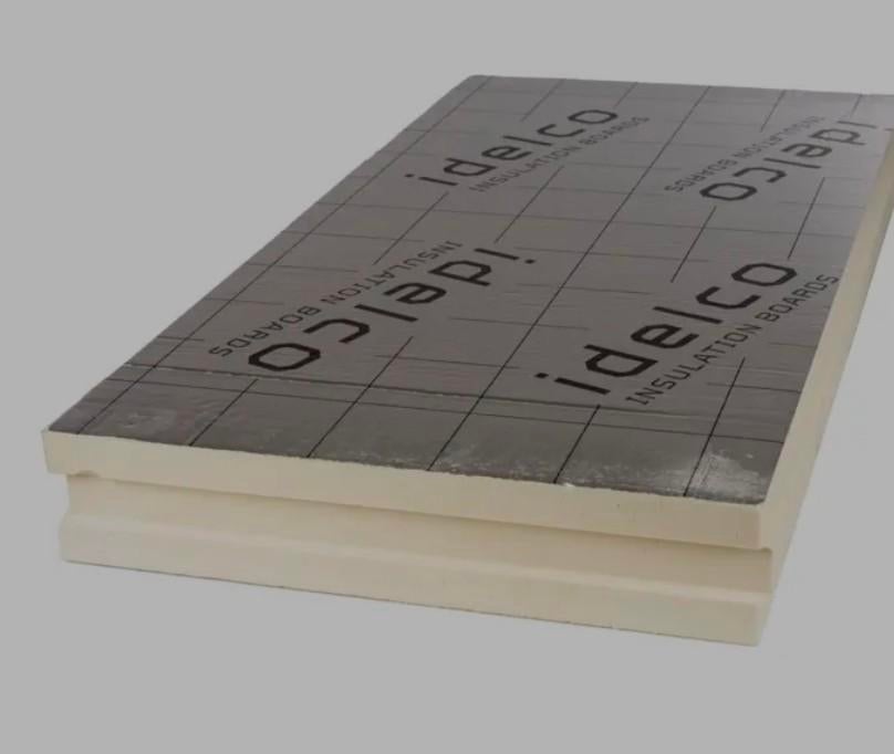 Dubbelzijdige ALU PIR-isolatiepanelen van 10 cm, Ophalen