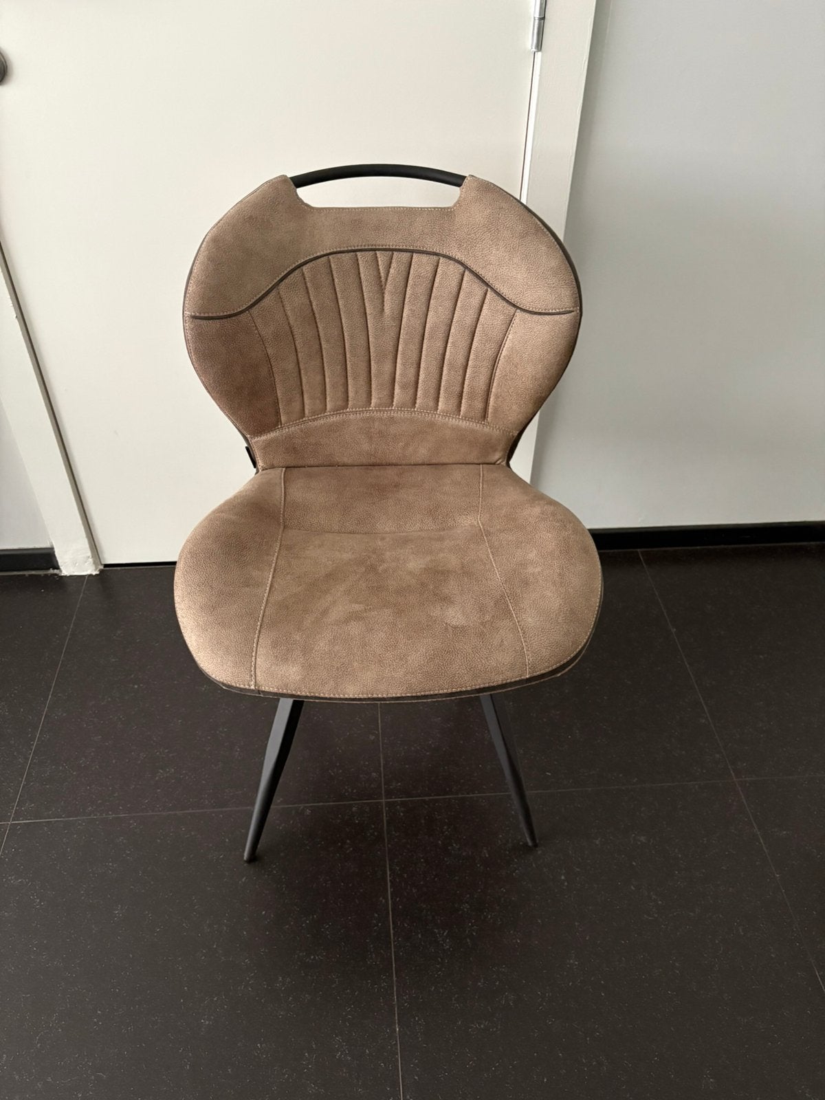 Stoel salon, Huis en Inrichting, Ophalen, Zo goed als nieuw, Bruin