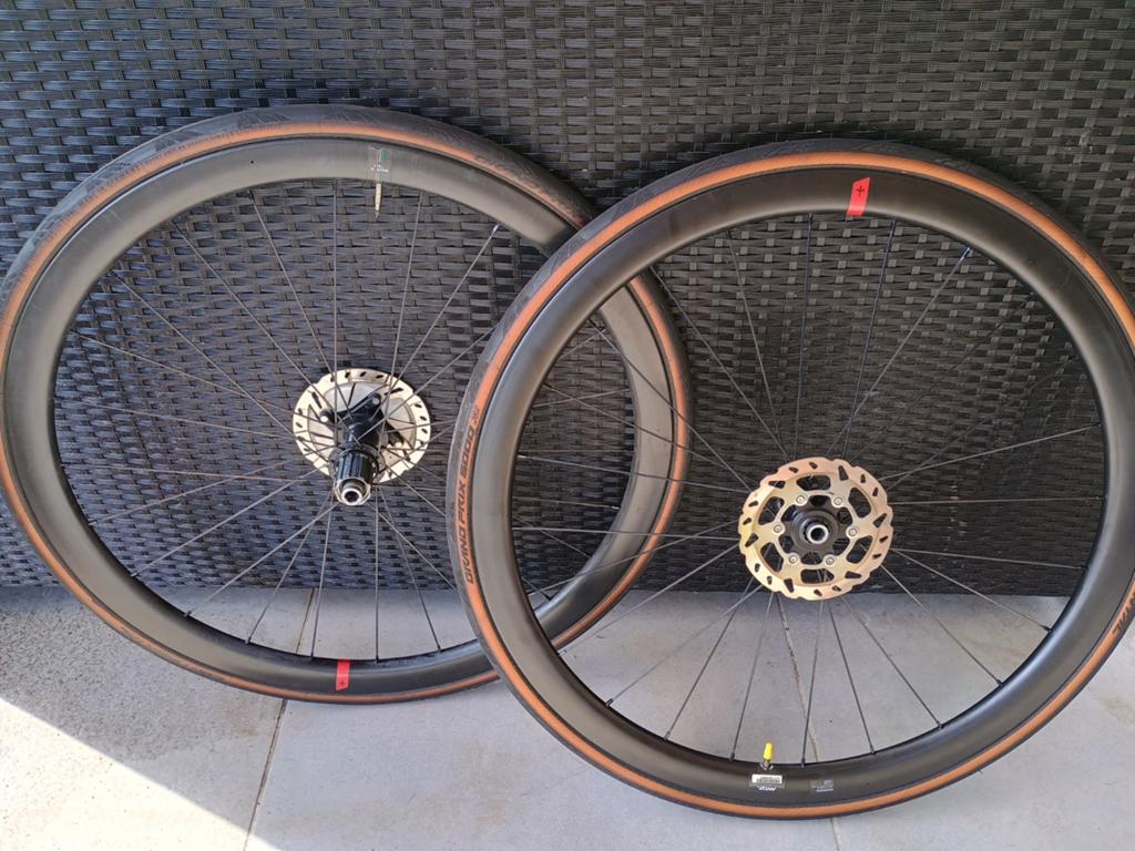 Wielen Michel/willier disc, Fietsen en Brommers, Fietsonderdelen, Ophalen, Carbon