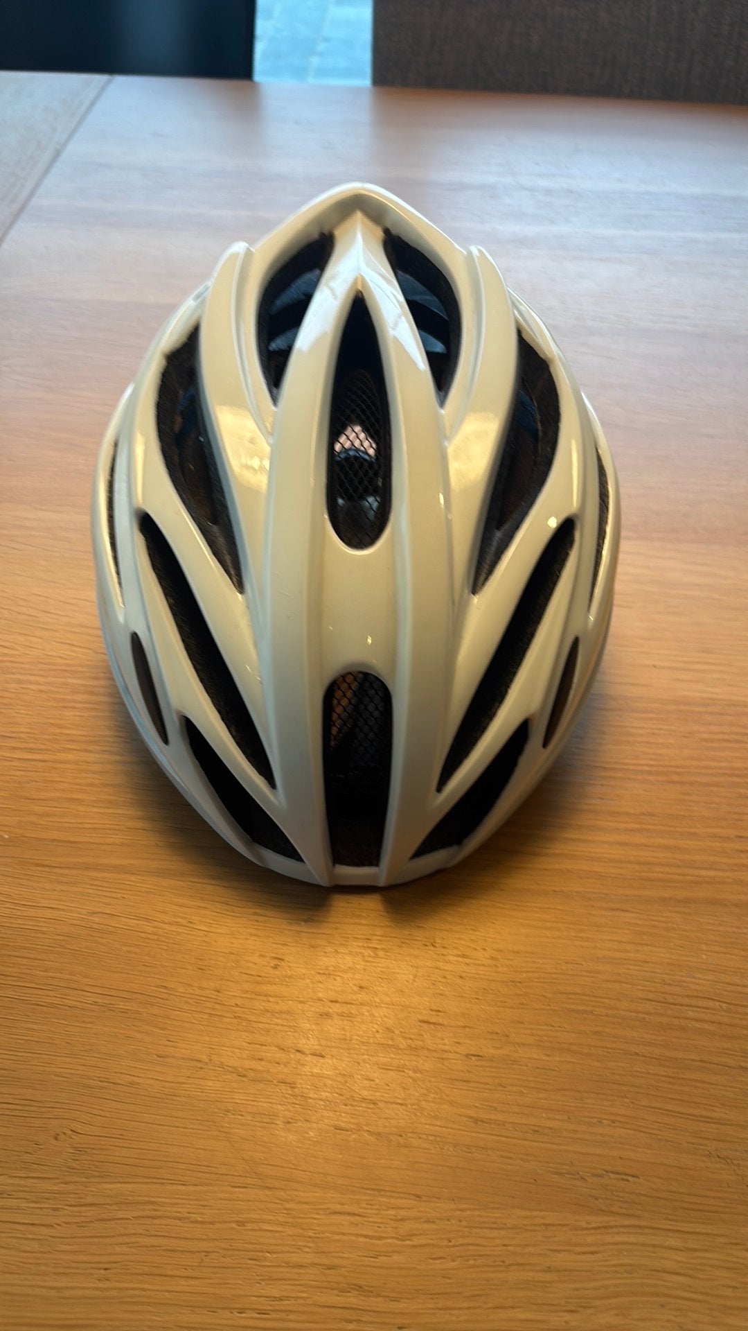Witte AGU Tesero Fietshelm – Met Insectennet, Vélos & Vélomoteurs, Enlèvement, Utilisé, M