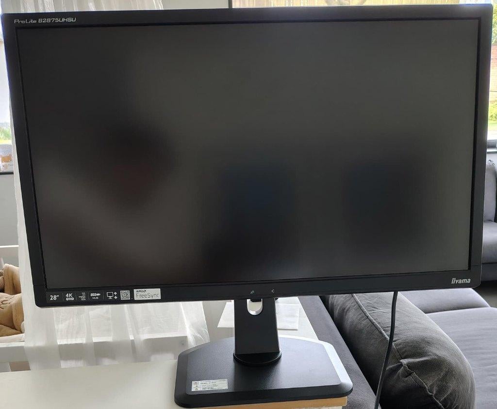Iiyama Prolite B2875uhsu 28 inch UHD Monitor, Computers en Software, Monitoren, Ophalen, HDMI, Iiyama prolite, 1 tot 2 ms