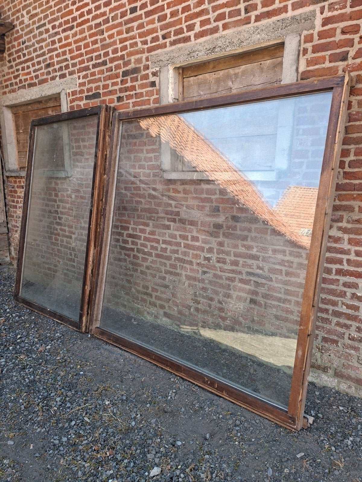 Ramen met dubbel glas, Doe-het-zelf en Bouw, Glas en Ramen, Ophalen