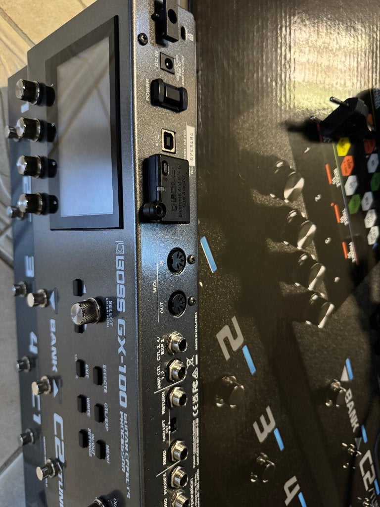 Boss gx-100 guitar effects multi-effect pedal, Muziek en Instrumenten, Ophalen of Verzenden, Zo goed als nieuw, Multi-effect