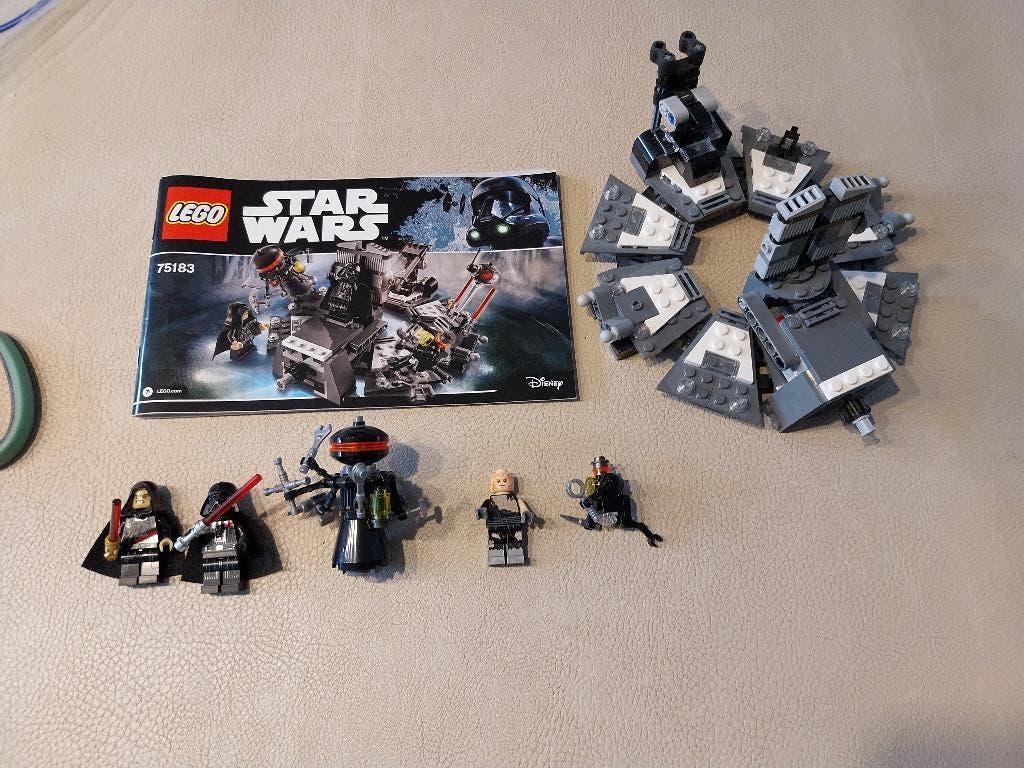 lego star wars 75183 Darth Vader Transformation, Star Wars, Lego, Ophalen of Verzenden, Zo goed als nieuw