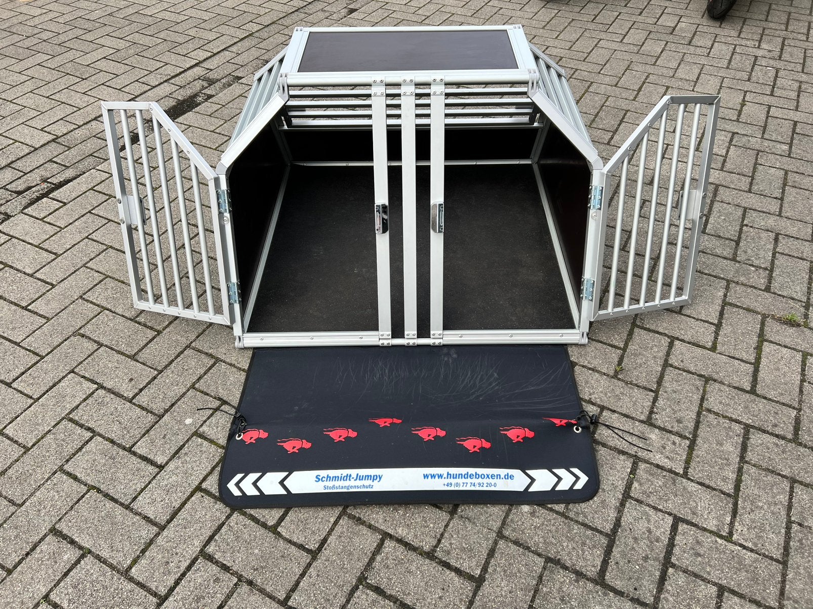 Hondenbench voor Audi e-tron Q8 van Schmidt-box, Ophalen, Zo goed als nieuw