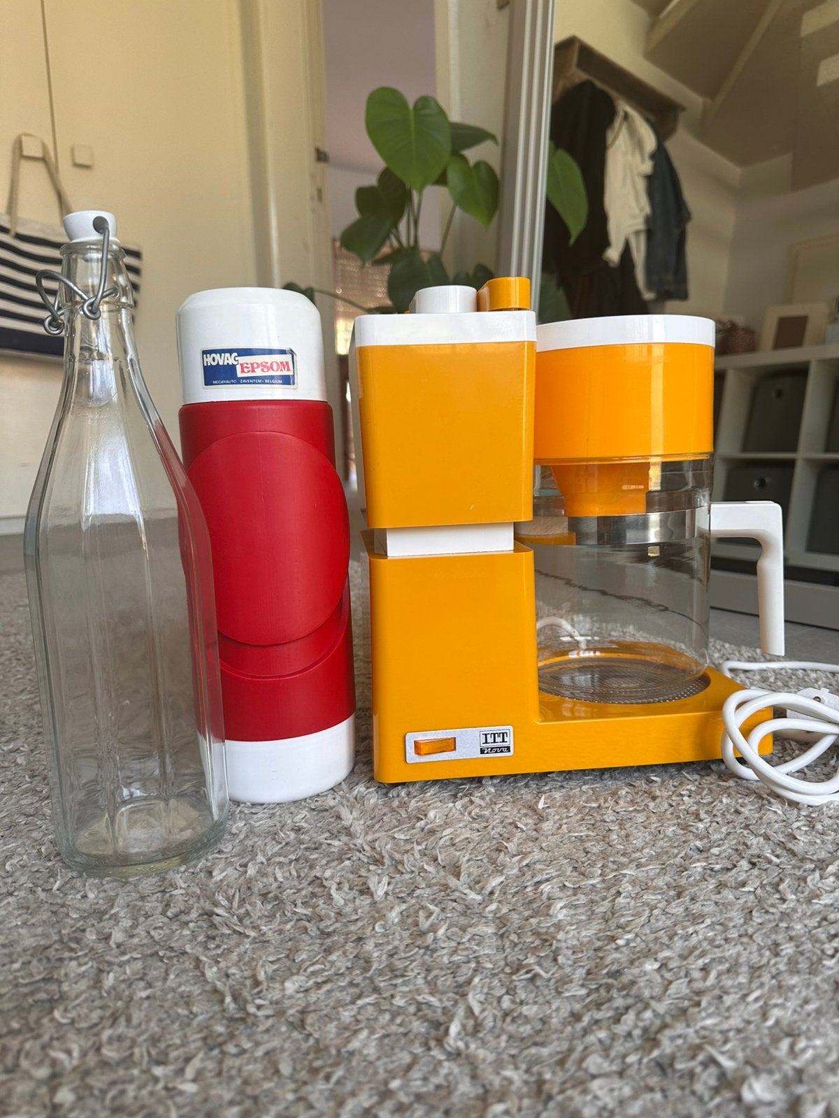 “vintage jaren 70, originele set, retro/space-age design,, Elektronische apparatuur, Keukenmixers, Ophalen, Zo goed als nieuw
