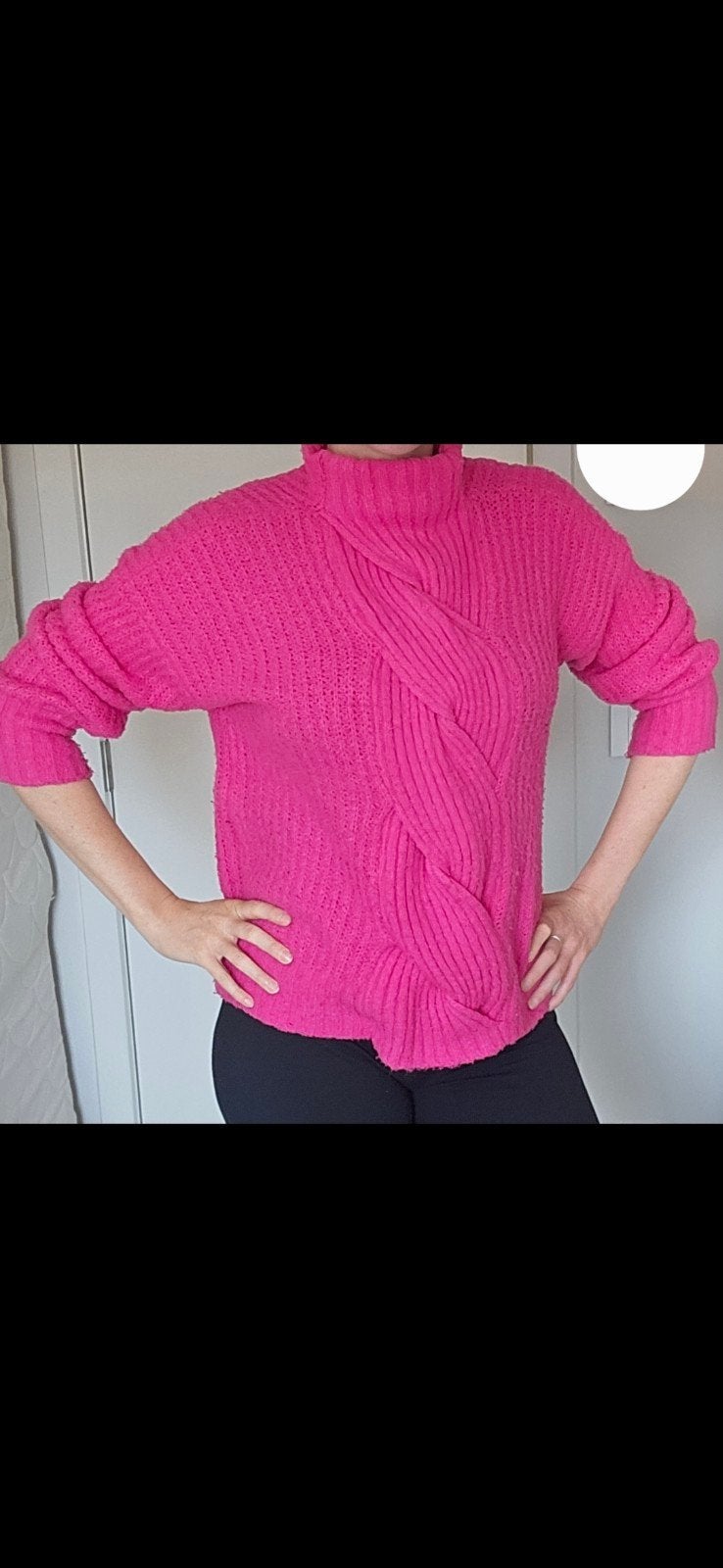 Roze trui, Kleding | Heren, Ophalen, Maat 52/54 (L), Roze