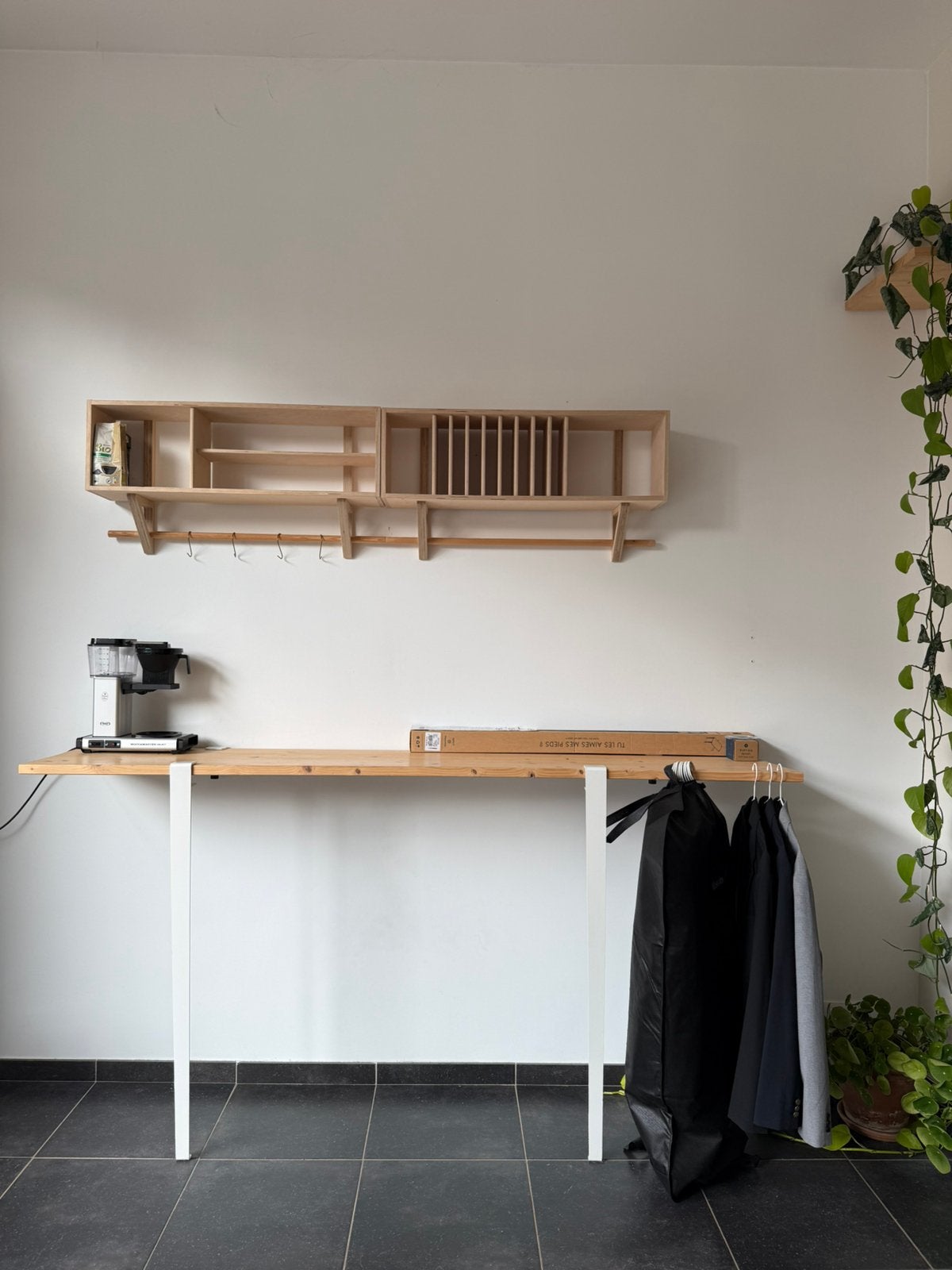 Étagères murales multi-usage en bois (2), Maison & Meubles, Accessoires pour la Maison | Étagères murales & Rayons de bibliothèque