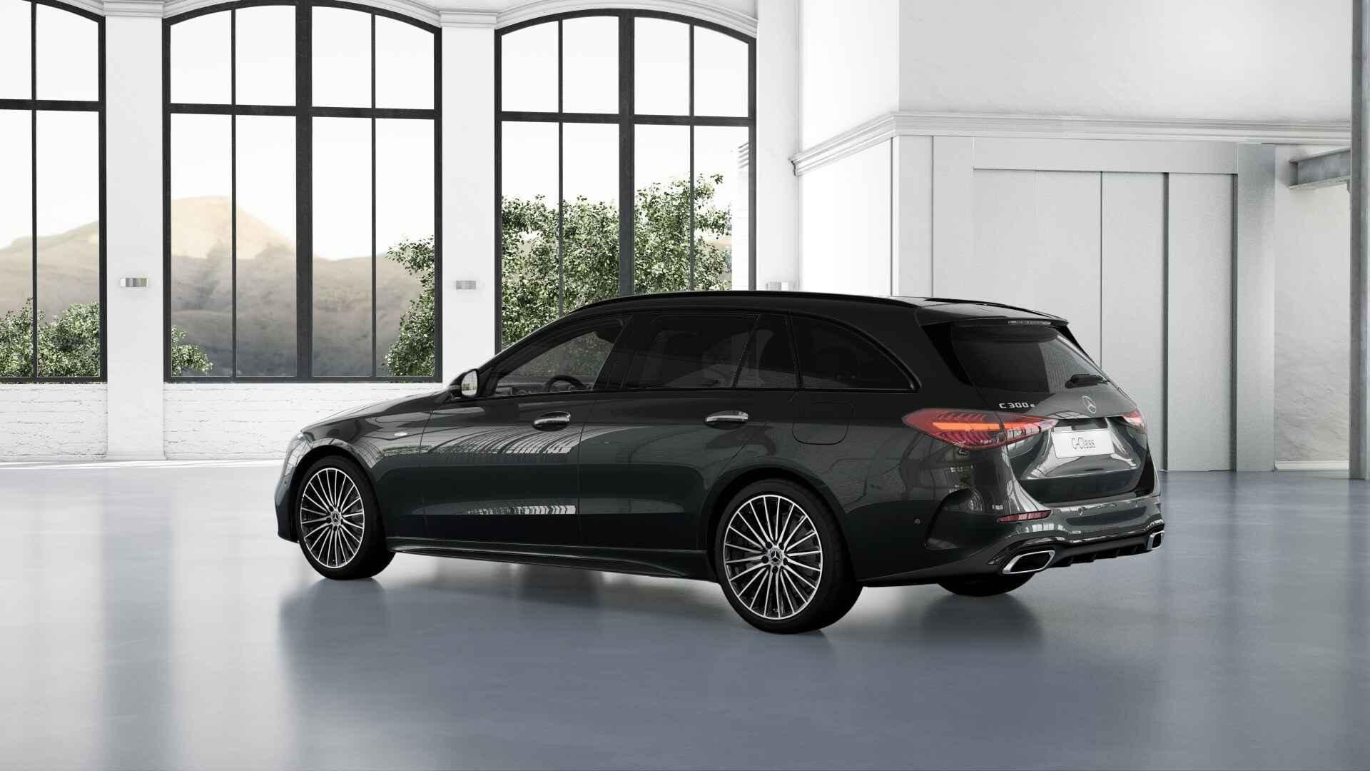 Mercedes-Benz C-klasse 300 e Break AMG Line | Panoramisch Da, Automaat, 4 cilinders, 5 deurs, Hybride Elektrisch/Benzine