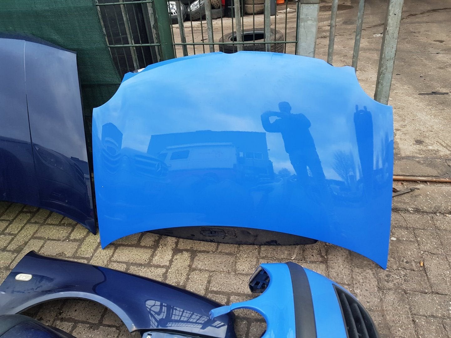 VW POLO MOTORKAP BJ 2002 TOT 2006, Gebruikt, -, -, Ophalen of Verzenden