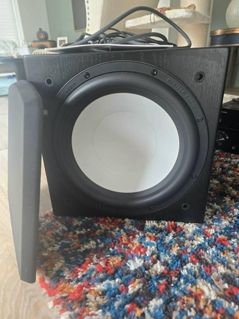 Caisson de Basses Monitor Audio Silver RXW12, TV, Hi-fi & Vidéo, Enceintes, Autres marques, Subwoofer, Comme neuf, Enlèvement
