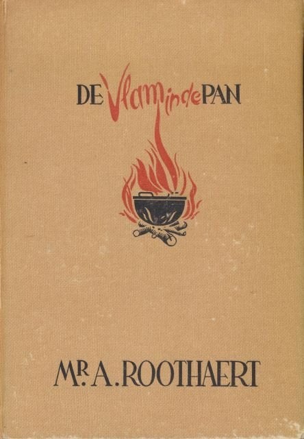 (a390) De vlam in de pan, 1942, Boeken, Verzenden, Gelezen