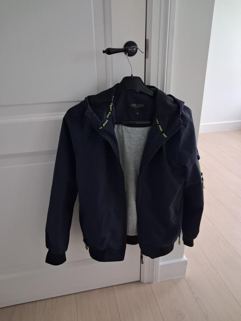 Marineblauwe jas jongens Cars Jeans maat 176, Ophalen of Verzenden, Jas