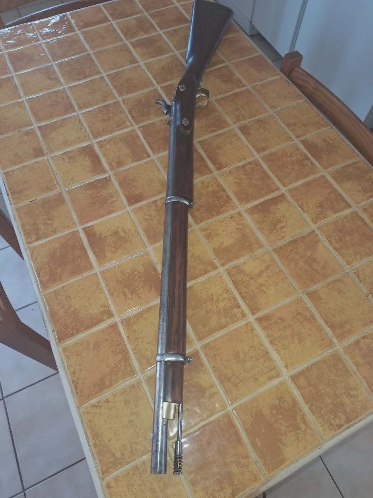 Fusil à percussion (poudre noire) — Exempt, Enlèvement
