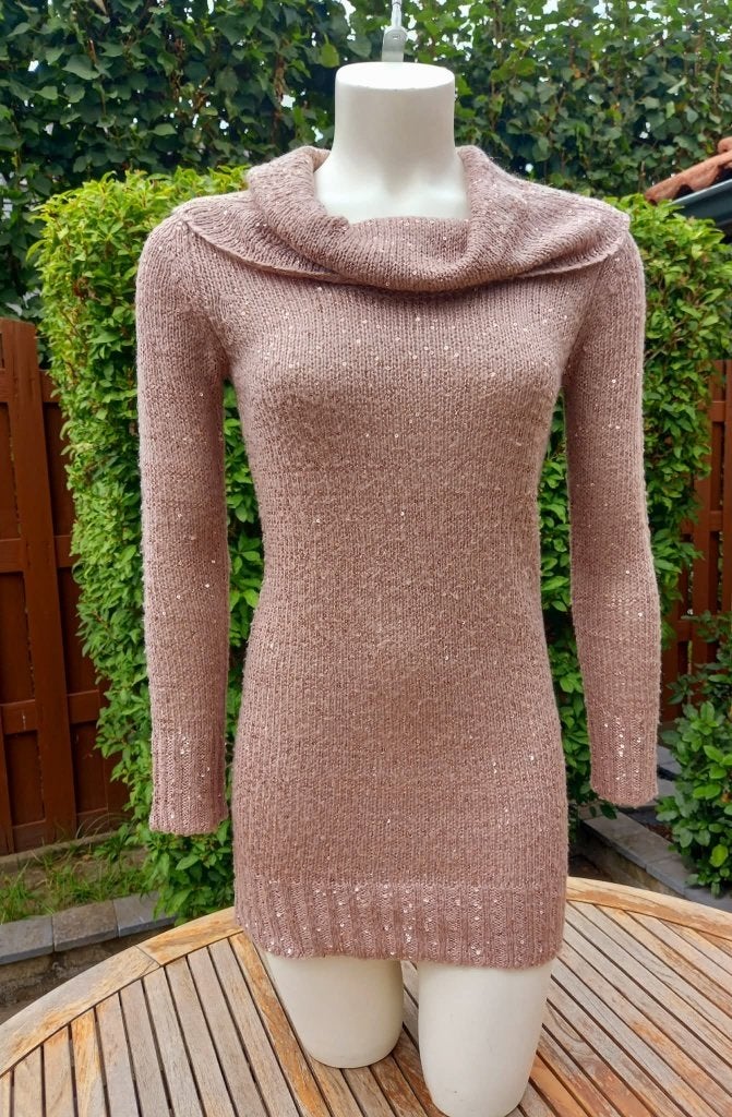 New Look - Knitwear 100% Love - Damestrui - Maat 36 (8), Bruin, Verzenden, New Look, Nieuw