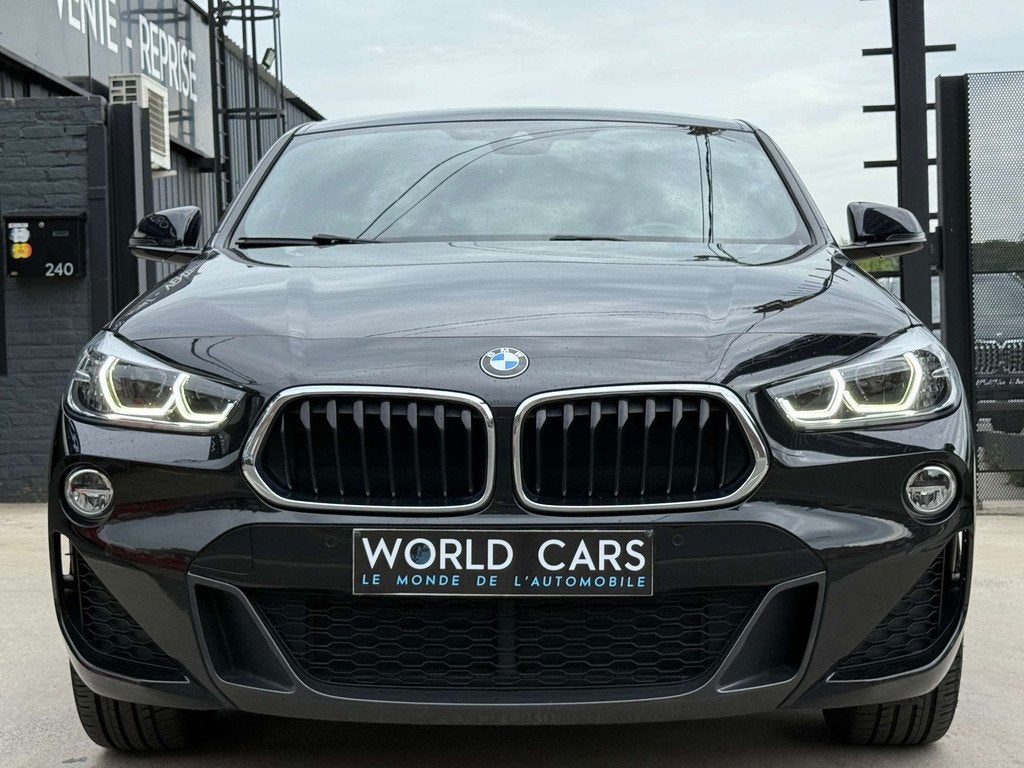BMW X2 1.5iA sDrive18 PACK M - NAVIGATION - FRONT ASSIST - P, Cuir, Euro 6, Entreprise, Noir