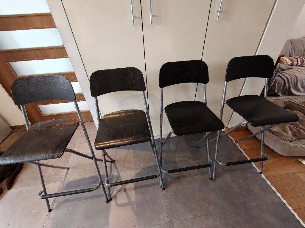 barkrukken, Huis en Inrichting, Ophalen, Gebruikt, Met voetsteun, 60 tot 90 cm