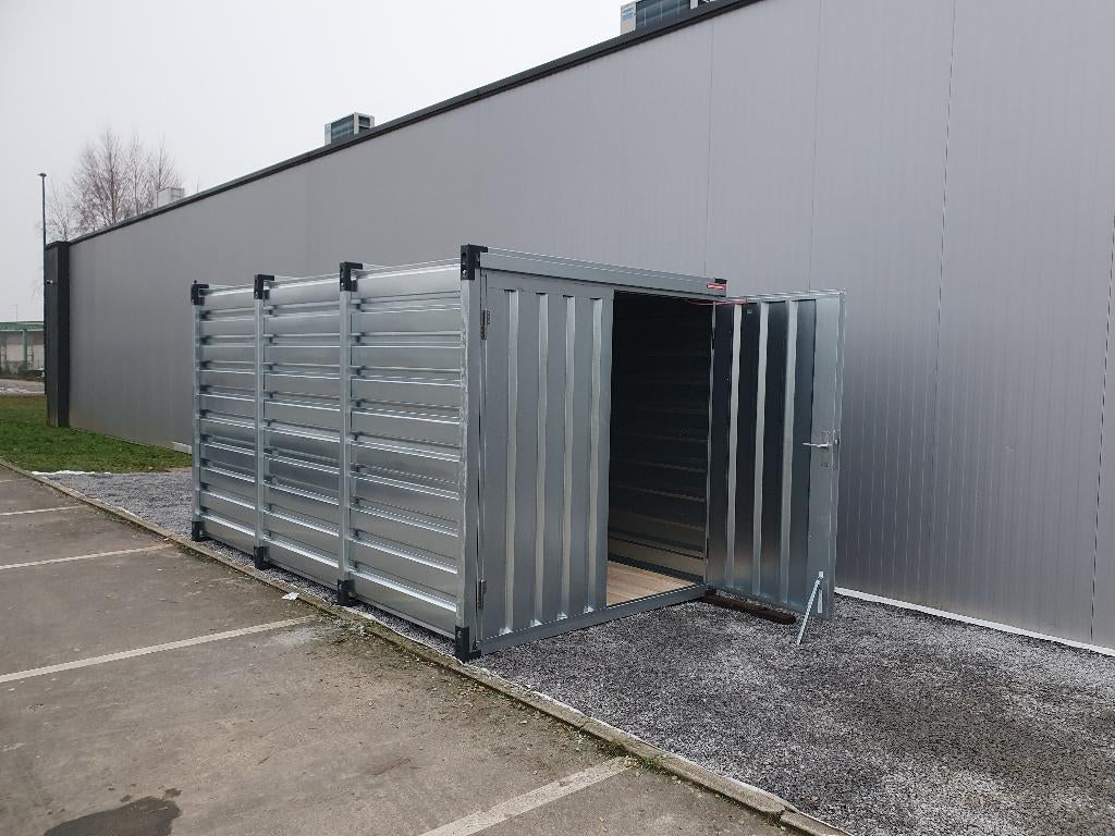 Demontabele opslagcontainer 4 meter, Ophalen, Gebruikt