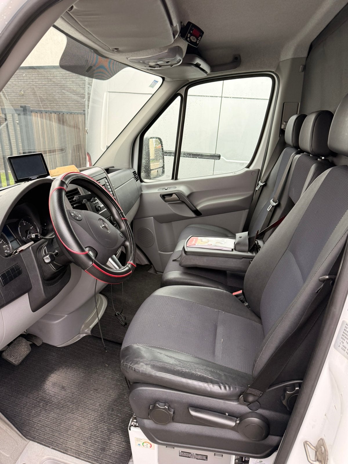Koelwagen Mercedes-Benz sprinter, Ophalen, Mercedes-Benz