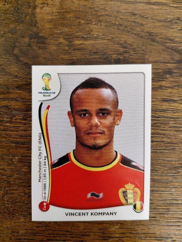 Panini WK2014 Bresil - Vincent Kompany #567, Enlèvement ou Envoi