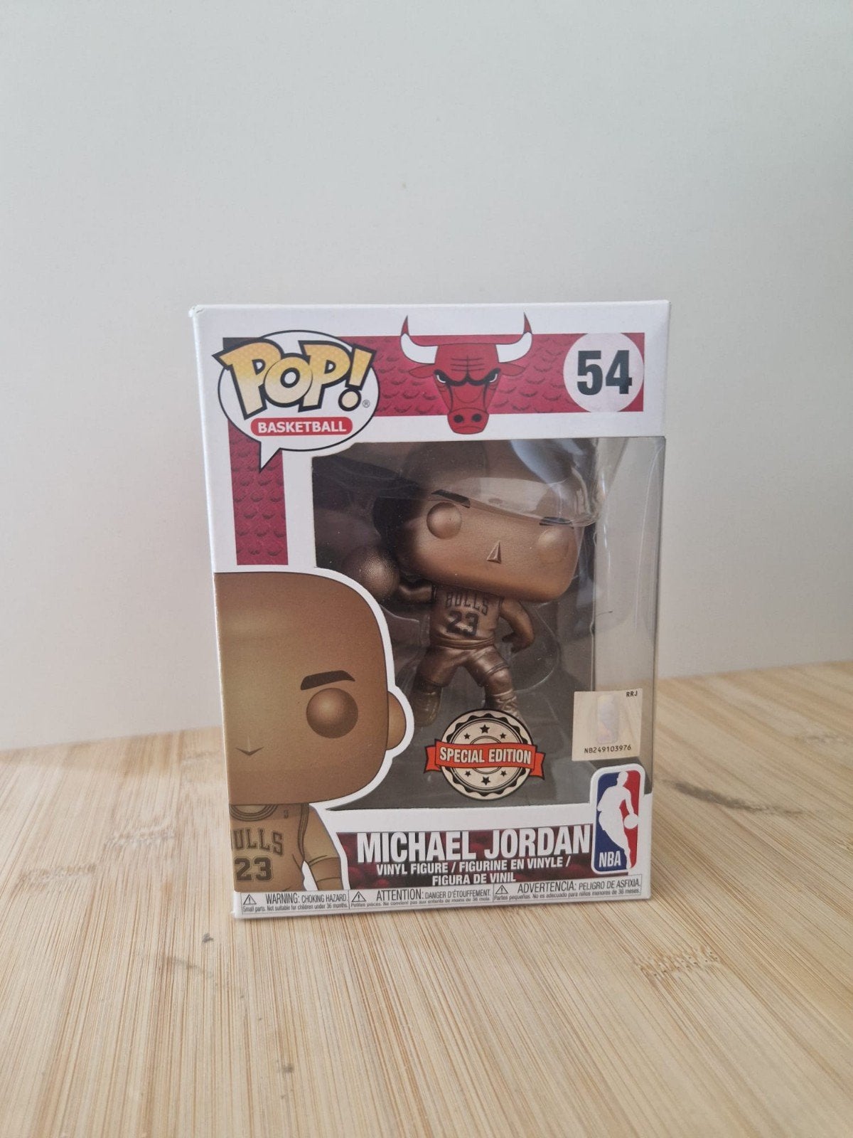 Michael Jordan poppetje Special edition GOLD, Verzamelen, Ophalen, Nieuw