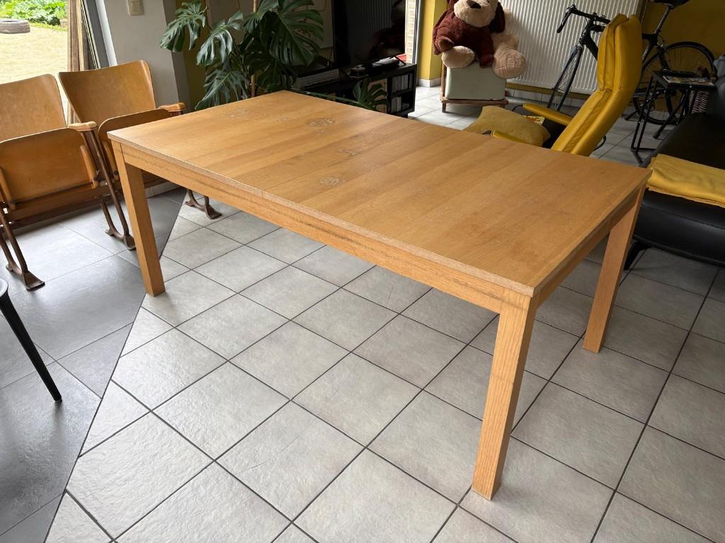 Tafel - hout, Ophalen, Gebruikt, 50 tot 100 cm, 150 tot 200 cm
