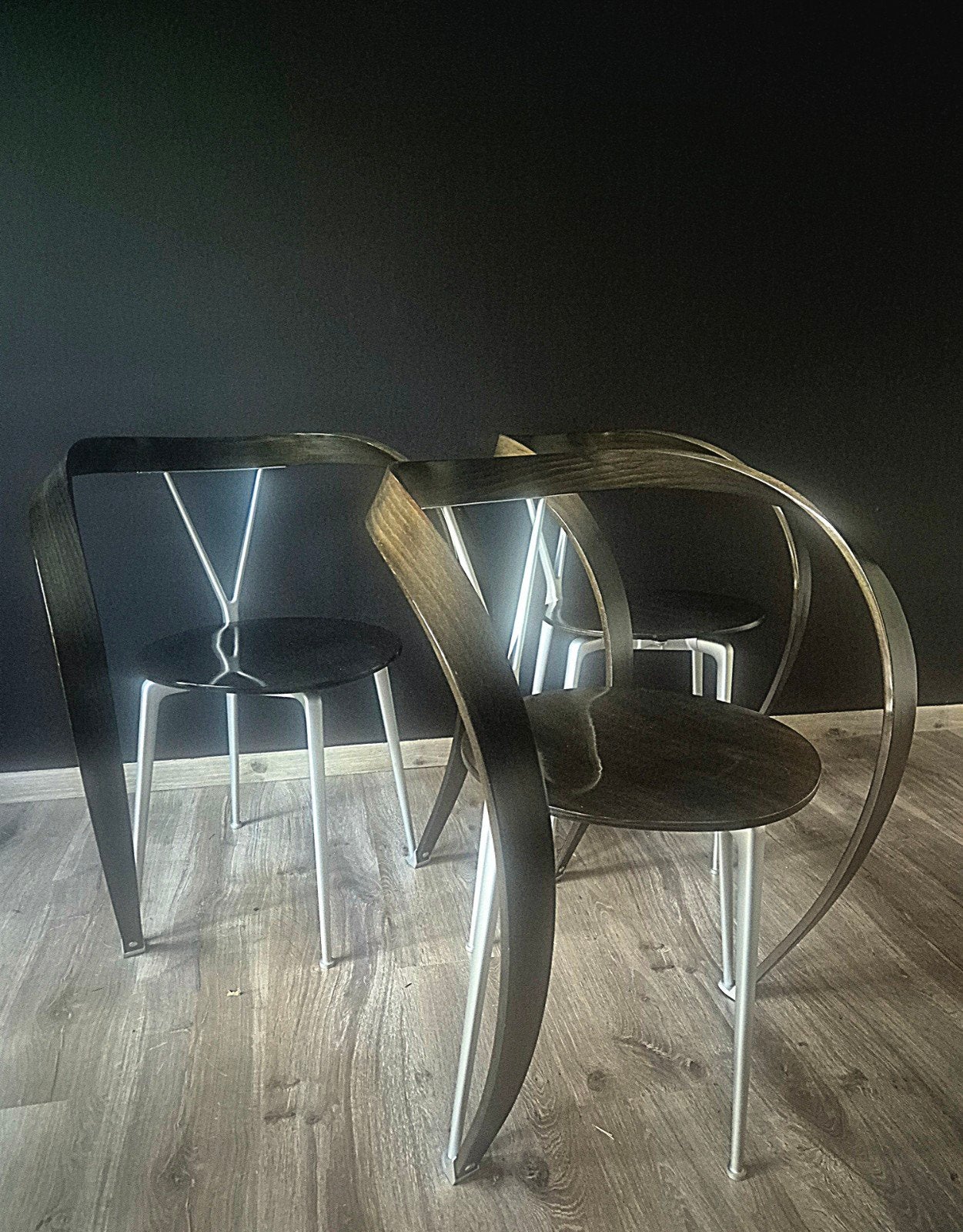 3x Revers chair Cassina, Huis en Inrichting, Ophalen, Hout