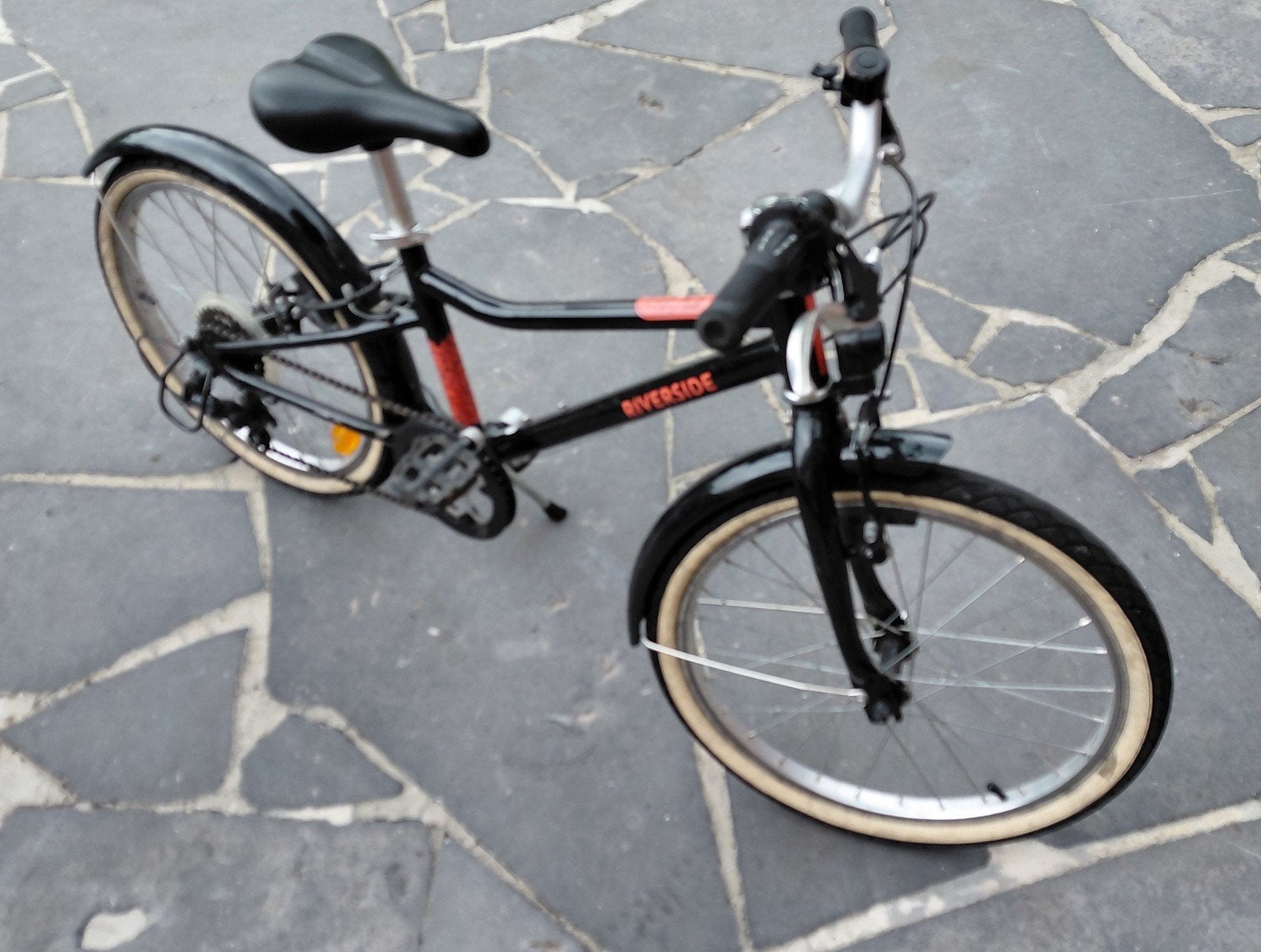 Kinderfiets 20 inch, Ophalen