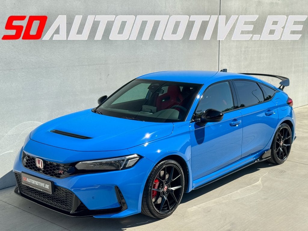 Honda Civic TYPE R  BOOST BLUE, Auto's, Voorwielaandrijving, Euro 6, 4 cilinders, Alcantara