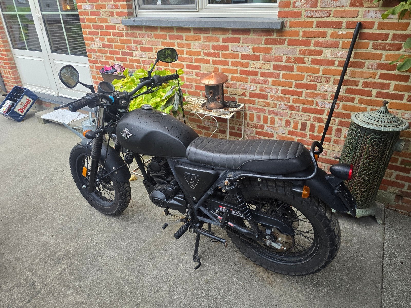Archive scrambler 50cc, Fietsen en Brommers, Ophalen, Gebruikt, Klasse B (45 km/u), Archive cafe racer