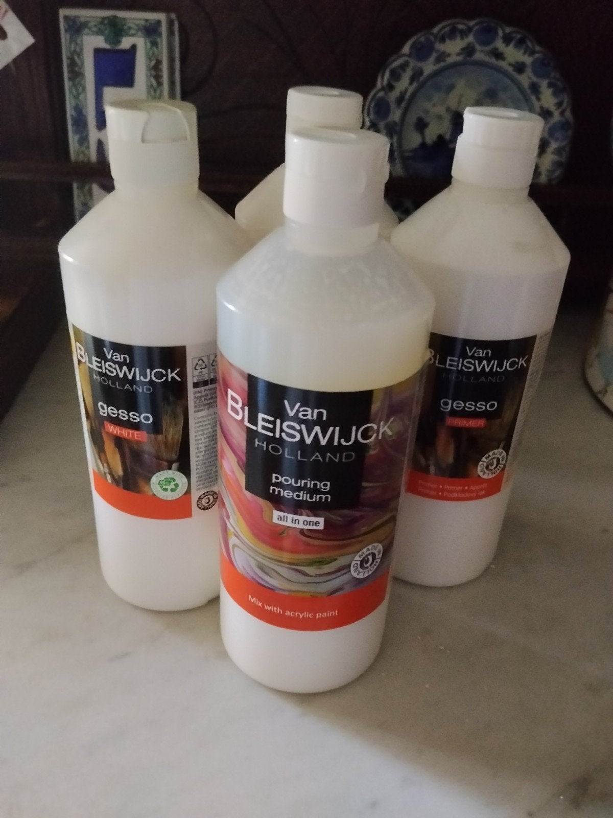 Primer voor op canvas, Ophalen